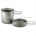 Fire Maple Horizon-4 Titanium Camping Pot Kit Cooking 2pcs Set Picnic Cookware